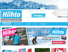Tablet Screenshot of hiihto-lehti.fi